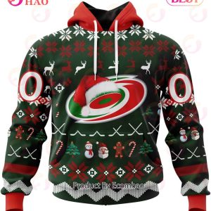 NHL Carolina Hurricanes Specialized Christmas Design Gift For Fans 3D Hoodie