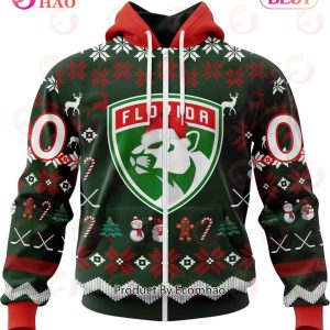 NHL Florida Panthers Specialized Christmas Design Gift For Fans 3D Hoodie