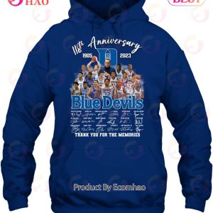 118th Anniversary 1905 – 2023 Blue Devils Thank You For The Memories T-Shirt