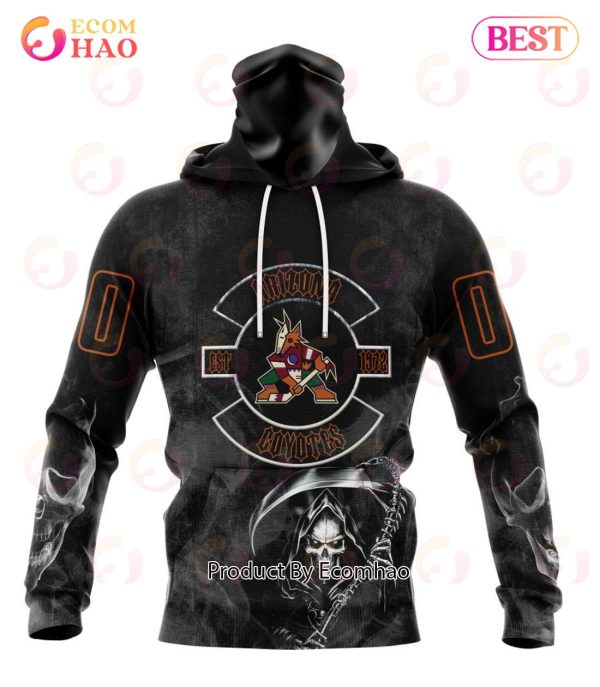 NHL Arizona Coyotes Specialized Kits For Rock Night 3D Hoodie