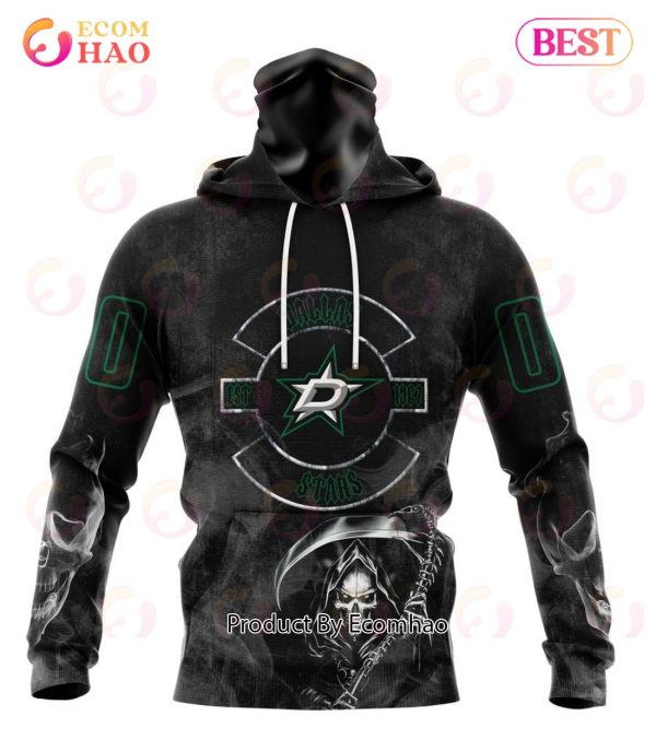 NHL Dallas Stars Specialized Kits For Rock Night 3D Hoodie