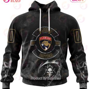 NHL Florida Panthers Specialized Kits For Rock Night 3D Hoodie