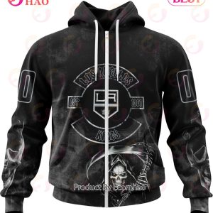 NHL Los Angeles Kings Specialized Kits For Rock Night 3D Hoodie