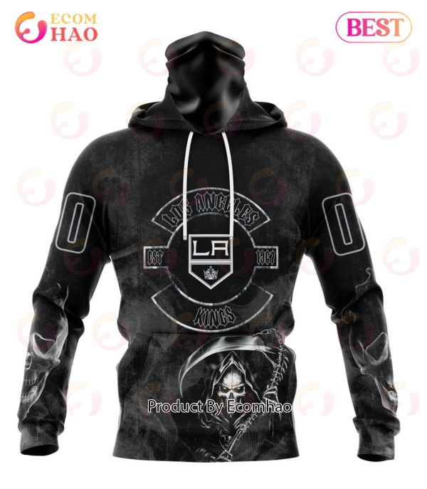 NHL Los Angeles Kings Specialized Kits For Rock Night 3D Hoodie