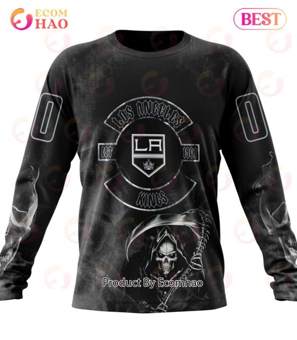 NHL Los Angeles Kings Specialized Kits For Rock Night 3D Hoodie