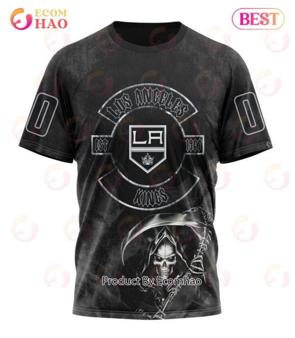 NHL Los Angeles Kings Specialized Kits For Rock Night 3D Hoodie