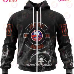 NHL New York Islanders Specialized Kits For Rock Night 3D Hoodie