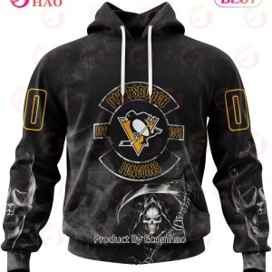 NHL Pittsburgh Penguins Specialized Kits For Rock Night 3D Hoodie