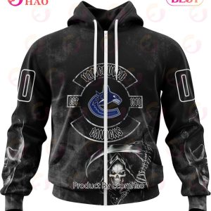 NHL Vancouver Canucks Specialized Kits For Rock Night 3D Hoodie