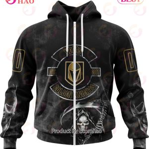 NHL Vegas Golden Knights Specialized Kits For Rock Night 3D Hoodie