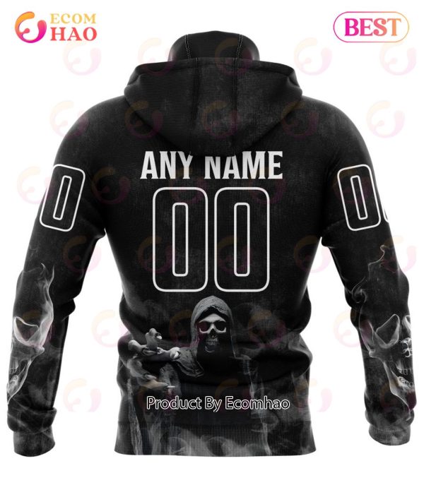 NHL Washington Capitals Specialized Kits For Rock Night 3D Hoodie