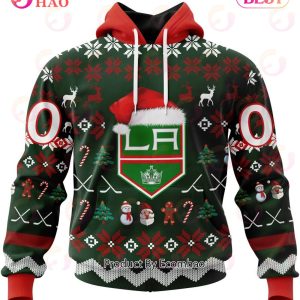 NHL Los Angeles Kings Specialized Christmas Design Gift For Fans 3D Hoodie