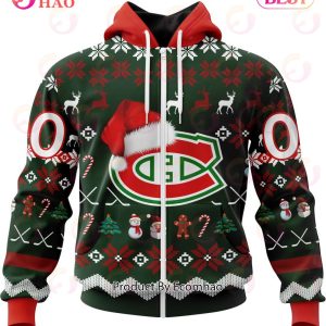 NHL Montreal Canadiens Specialized Christmas Design Gift For Fans 3D Hoodie