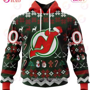 NHL New Jersey Devils Specialized Christmas Design Gift For Fans 3D Hoodie