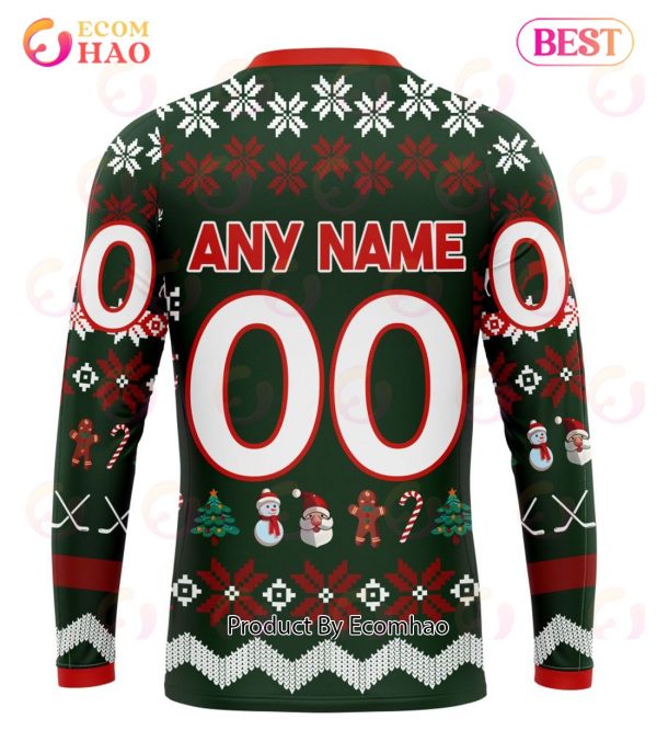 NHL New Jersey Devils Specialized Christmas Design Gift For Fans 3D Hoodie