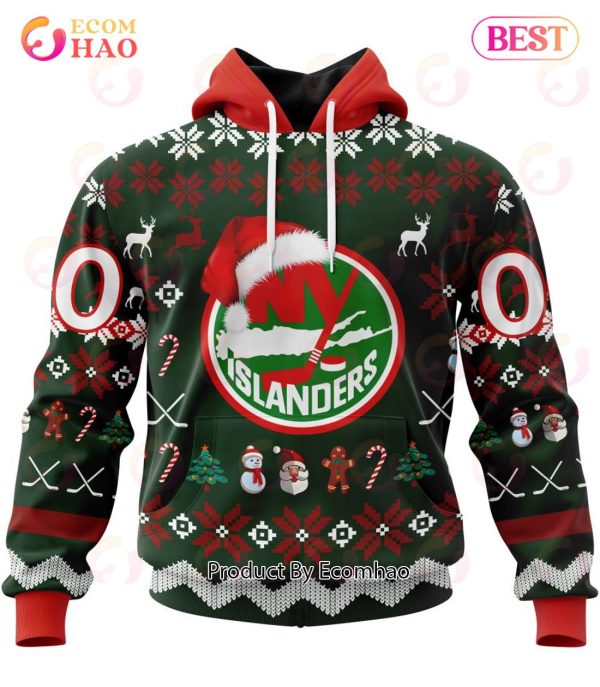 NHL New York Islanders Specialized Christmas Design Gift For Fans 3D Hoodie