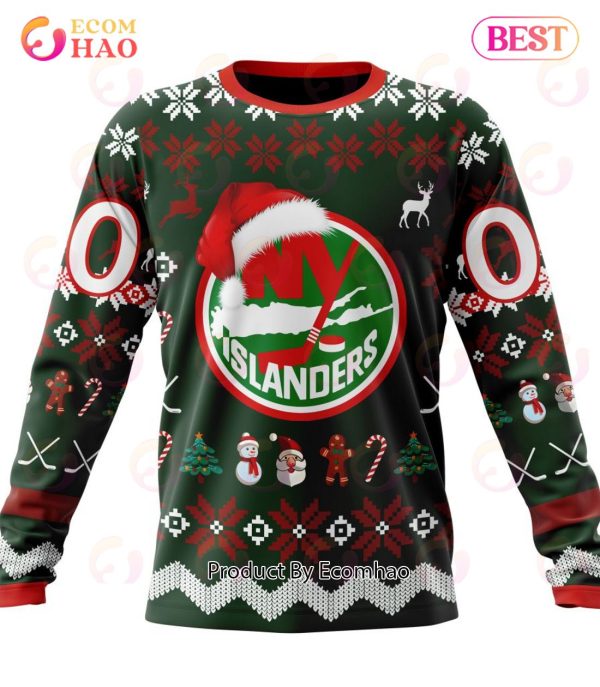 NHL New York Islanders Specialized Christmas Design Gift For Fans 3D Hoodie