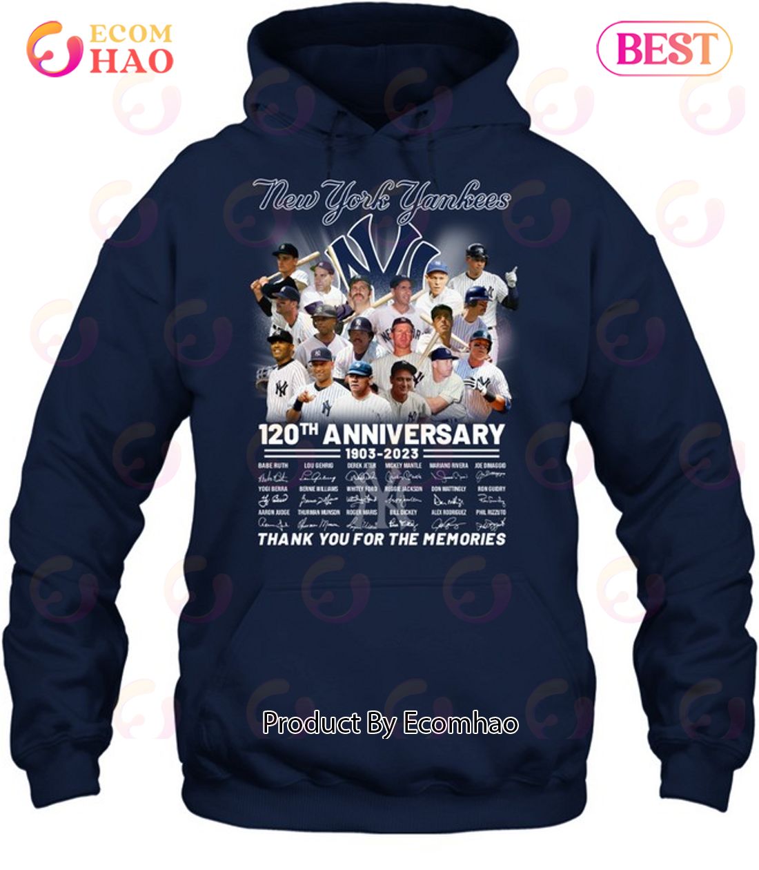 New York Yankees 100th Anniversary Stadium The house that Ruth built thank  you for the championships baseball sport shirt, hoodie, sweater, long  sleeve and tank top