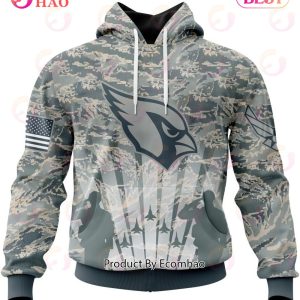NFL Arizona Cardinals Honor US Air Force Veterans 3D Hoodie