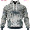 NFL Atlanta Falcons Honor US Air Force Veterans 3D Hoodie
