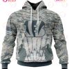 NFL Chicago Bears Honor US Air Force Veterans 3D Hoodie NFL Chicago Bears Honor US Air Force Veterans 3D Hoodie
