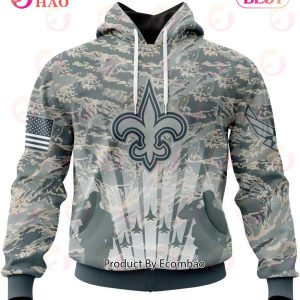 NFL New Orleans Saints Honor US Air Force Veterans 3D Hoodie