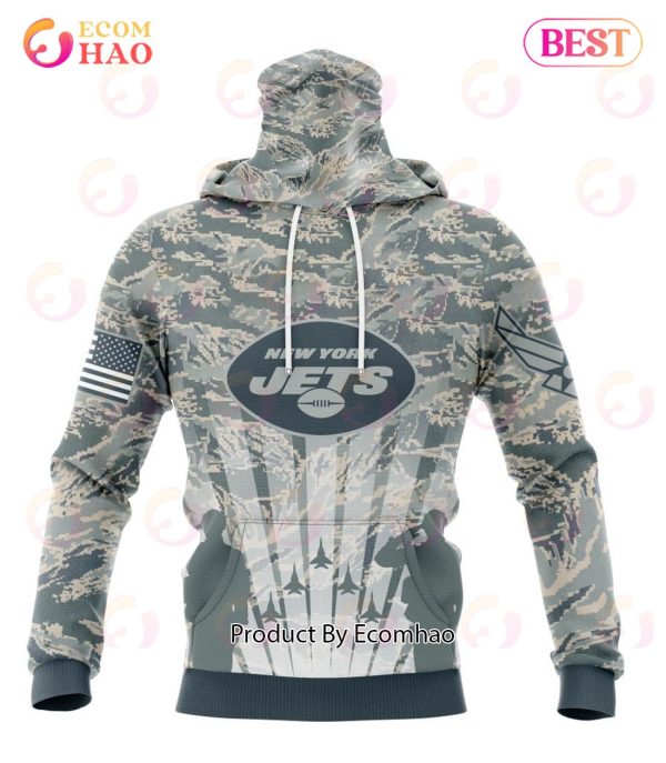 NFL New York Jets Honor US Air Force Veterans 3D Hoodie