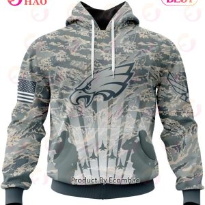 NFL Philadelphia Eagles Honor US Air Force Veterans 3D Hoodie