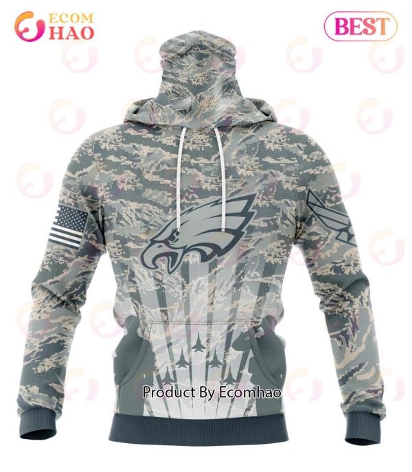 NFL Philadelphia Eagles Honor US Air Force Veterans 3D Hoodie