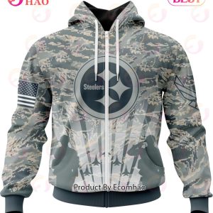 NFL Pittsburgh Steelers Honor US Air Force Veterans 3D Hoodie