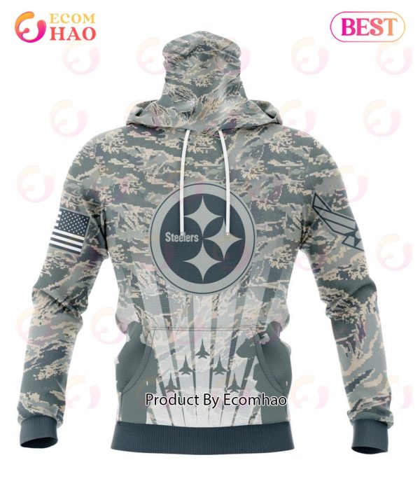 NFL Pittsburgh Steelers Honor US Air Force Veterans 3D Hoodie