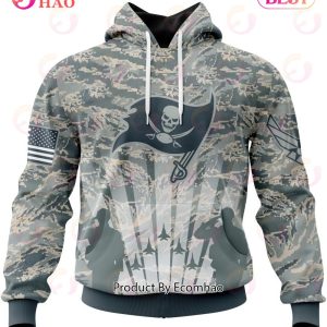 NFL Tampa Bay Buccaneers Honor US Air Force Veterans 3D Hoodie