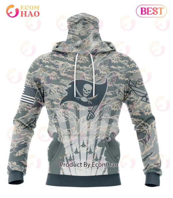 NFL Tampa Bay Buccaneers Honor US Air Force Veterans 3D Hoodie