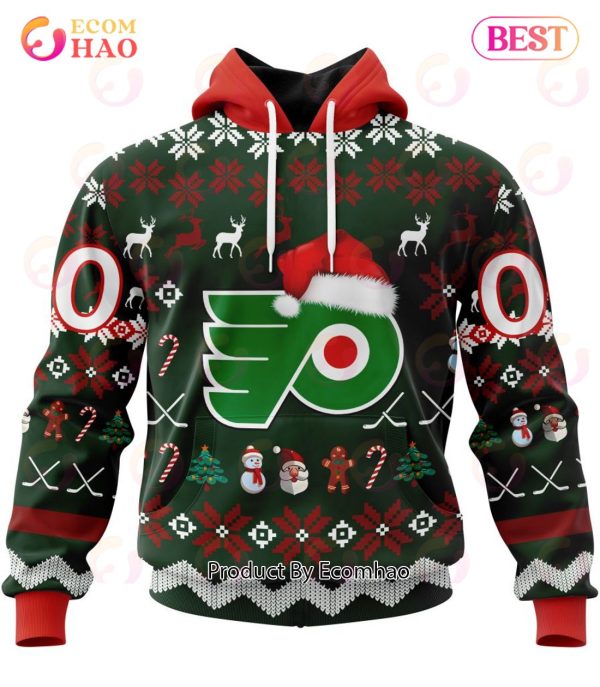 NHL Philadelphia Flyers Specialized Christmas Design Gift For Fans 3D Hoodie