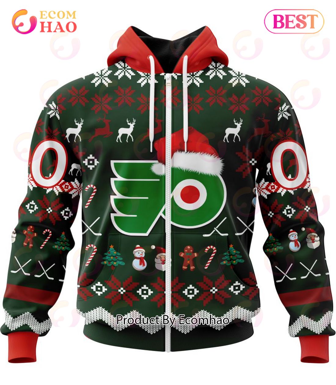 NHL Philadelphia Flyers Specialized Christmas Design Gift For Fans 3D Hoodie