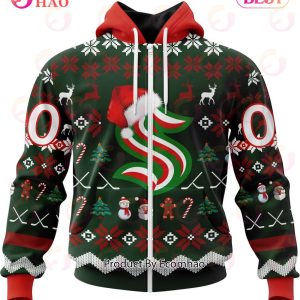 NHL Seattle Kraken Specialized Christmas Design Gift For Fans 3D Hoodie
