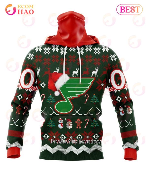 NHL St. Louis Blues Specialized Christmas Design Gift For Fans 3D Hoodie