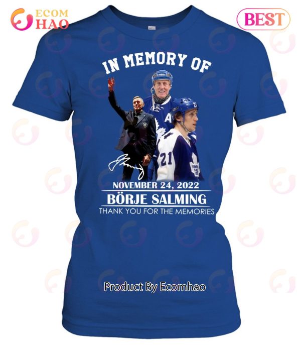 Toronto Maple Leafs Borje Salming Unisex T-Shirt