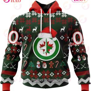 NHL Winnipeg Jets Specialized Christmas Design Gift For Fans 3D Hoodie