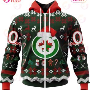 NHL Winnipeg Jets Specialized Christmas Design Gift For Fans 3D Hoodie