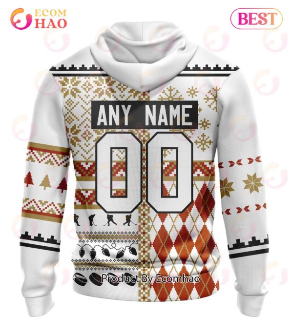 NHL Anaheim Ducks Specialized Unisex Kits With Christmas Concepts 3D Hoodie