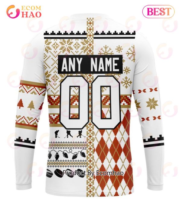 NHL Anaheim Ducks Specialized Unisex Kits With Christmas Concepts 3D Hoodie