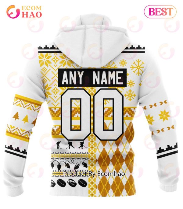 NHL Chicago BlackHawks Specialized Unisex Kits With Christmas Concepts 3D Hoodie