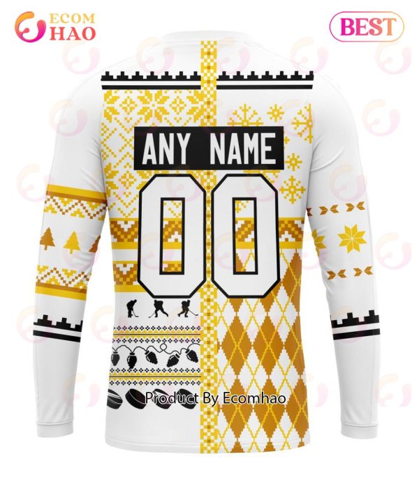 NHL Chicago BlackHawks Specialized Unisex Kits With Christmas Concepts 3D Hoodie
