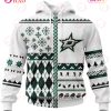 NHL Columbus Blue Jackets Specialized Unisex Kits With Christmas Concepts 3D Hoodie