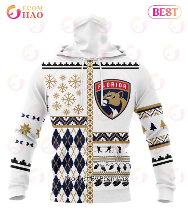 NHL Florida Panthers Specialized Unisex Kits With Christmas Concepts 3D Hoodie
