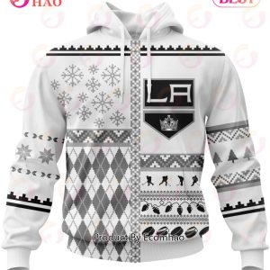 NHL Los Angeles Kings Specialized Unisex Kits With Christmas Concepts 3D Hoodie