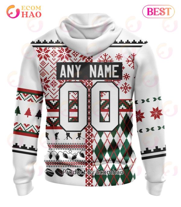 NHL Minnesota Wild Specialized Unisex Kits With Christmas Concepts 3D Hoodie