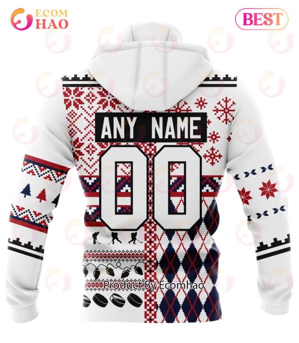 NHL Montreal Canadiens Specialized Unisex Kits With Christmas Concepts 3D Hoodie
