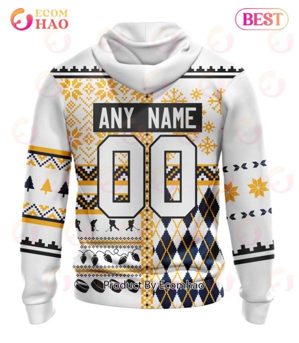 NHL Nashville Predators Specialized Unisex Kits With Christmas Concepts 3D Hoodie